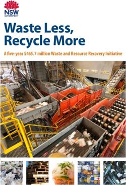 Waste Less, Recycle More - A five-year $465.7 million Waste and Resource Recovery Initiative