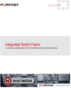 Integrated Switch Fabric - A uniquely scalable approach to forwarding and security processing