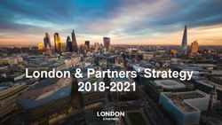 London & Partners' Strategy 2018-2021