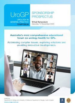 SPONSORSHIP PROSPECTUS - UroGP