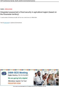 Integrated assessment of food security in agricultural region (based on the Krasnodar territory)