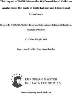 The Impact of MGNREGA on the Welfare of Rural Children Analysed on the Basis of Child Labour and Educational Attendance - EMLE