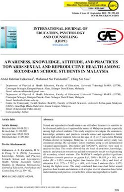 AWARENESS, KNOWLEDGE, ATTITUDE, AND PRACTICES TOWARDS SEXUAL AND REPRODUCTIVE HEALTH AMONG SECONDARY SCHOOL STUDENTS IN MALAYSIA