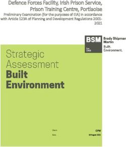 Defence Forces Facility, Irish Prison Service, Prison Training Centre, Portlaoise - Preliminary Examination (for the purposes of EIA) in ...