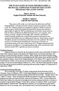 THE EVALUATION OF FOOD PYRAMID GAMES, A BILINGUAL COMPUTER NUTRITION EDUCATION PROGRAM FOR LATINO YOUTH