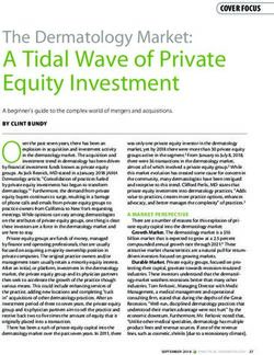 A Tidal Wave of Private Equity Investment - Alvarez & Marsal