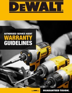 WARRANTY GUIDELINES AUTHORISED SERVICE AGENT - 2helpU