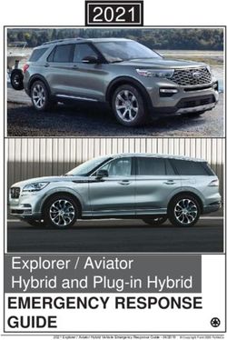 2021 EMERGENCY RESPONSE Explorer / Aviator Hybrid and Plug-in Hybrid