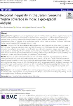 Regional inequality in the Janani Suraksha Yojana coverage in India: a geo-spatial analysis