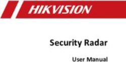 Security Radar User Manual - Triotronik