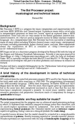 The Bol Processor project: musicological and technical issues