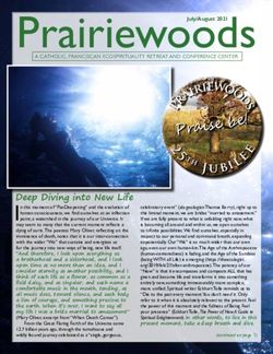 Prairiewoods Praise Be! - Prairiewoods Franciscan Spirituality Center