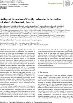 Authigenic formation of Ca-Mg carbonates in the shallow alkaline Lake Neusiedl, Austria - Biogeosciences