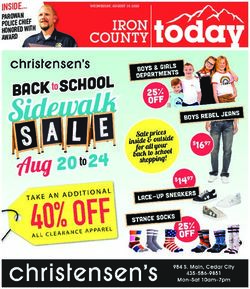 Inside... Parowan Police chief honored with award - Iron County Today