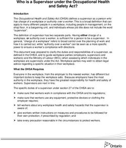 Who is a Supervisor under the Occupational Health and Safety Act?