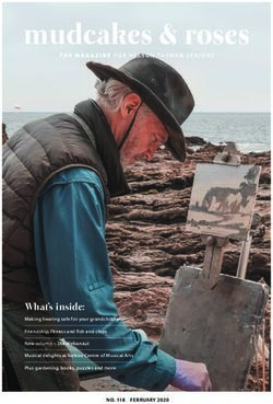 What's inside: Making hearing safe for your grandchildren Friendship, fitness and fish and chips New column - The Webanaut Musical delights at ...