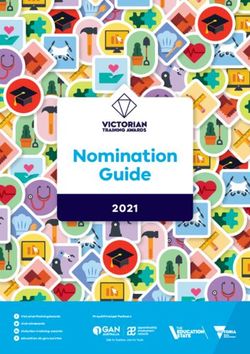 Nomination Guide 2021 - Department of Education and Training ...