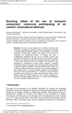 Ensuring safety of enterprises' carriers' international alliances