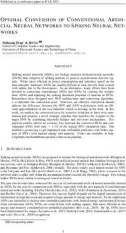 OPTIMAL CONVERSION OF CONVENTIONAL ARTIFI- CIAL NEURAL NETWORKS TO SPIKING NEURAL NET-WORKS