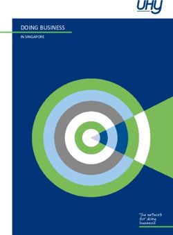 DOING BUSINESS IN SINGAPORE - UHY International