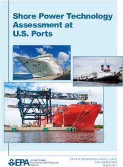 Shore Power Technology Assessment at U.S. Ports - Office of Transportation and Air Quality EPA-420-R-17-004