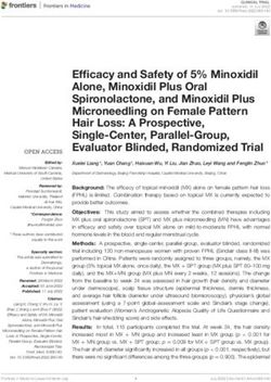 Efficacy And Safety Of 5% Minoxidil Alone, Minoxidil Plus Oral ...