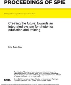 PROCEEDINGS OF SPIE Creating the future: towards an integrated system for photonics education and training
