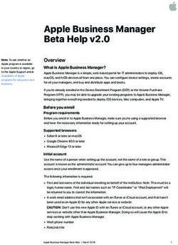 Apple Business Manager Beta Help v2.0 - Overview