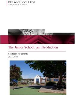 The Junior School: an introduction - Handbook for parents 2021-2022