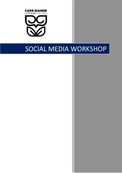 SOCIAL MEDIA WORKSHOP - Carr Manor Community School