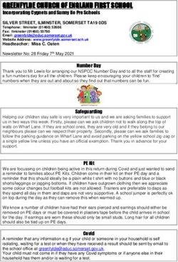 GREENFYLDE CHURCH OF ENGLAND FIRST SCHOOL