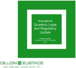 Insurance Quarterly Legal and Regulatory Update - Period covered 1 October 2014 to 31 December - Dillon ...