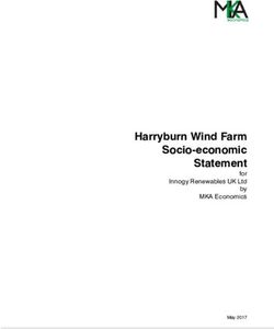 Harryburn Wind Farm Socio-economic Statement - for Innogy Renewables UK Ltd by MKA Economics