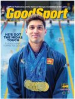 HE'S GOT THE MIDAS TOUCH - EVERYTHING TURNS TO GOLD - Sri Lanka Olympic