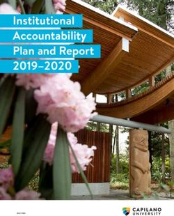 Institutional Accountability Plan and Report 2019-2020 - Province of British Columbia