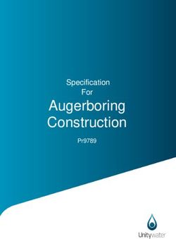 AUGERBORING CONSTRUCTION - SPECIFICATION FOR PR9789 - UNITYWATER