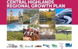 CENTRAL HIGHLANDS REGIONAL GROWTH PLAN - Planning
