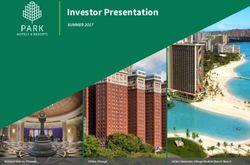 Investor Presentation - SUMMER 2017 - Park Hotels & Resorts