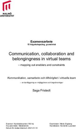 Communication, collaboration and belongingness in virtual teams