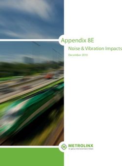Appendix 8E Noise & Vibration Impacts - December 2010