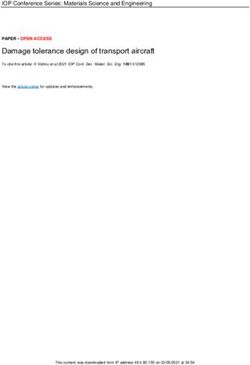 Damage tolerance design of transport aircraft