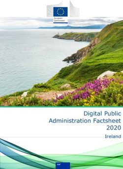 Digital Public Administration Factsheet 2020 - Ireland - Joinup.eu