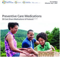 Preventive Care Medications - $0 Cost-Share Medications & Products1, 2, 3, 5 For members Effective: July 1, 2021 - Scott and White Health Plan