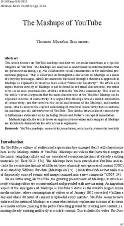 The Mashups of YouTube - Thomas Mosebo Simonsen
