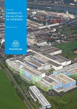 Conditions for the use of part- ner companies - thyssenkrupp Steel