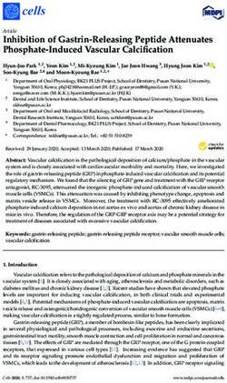 Inhibition of Gastrin-Releasing Peptide Attenuates Phosphate-Induced Vascular Calcification - MDPI