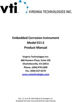 Embedded Corrosion Instrument Model ECI-2 Product Manual