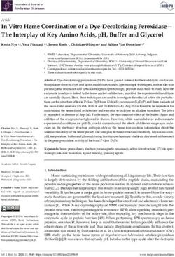 In Vitro Heme Coordination of a Dye-Decolorizing Peroxidase- The Interplay of Key Amino Acids, pH, Buffer and Glycerol