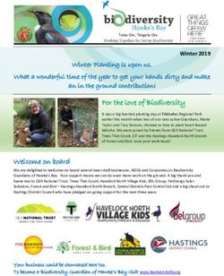 For the love of Biodiversity - Biodiversity Hawke's ...