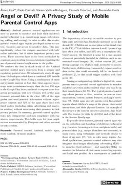Angel or Devil? A Privacy Study of Mobile Parental Control Apps - Privacy Enhancing Technologies Symposium